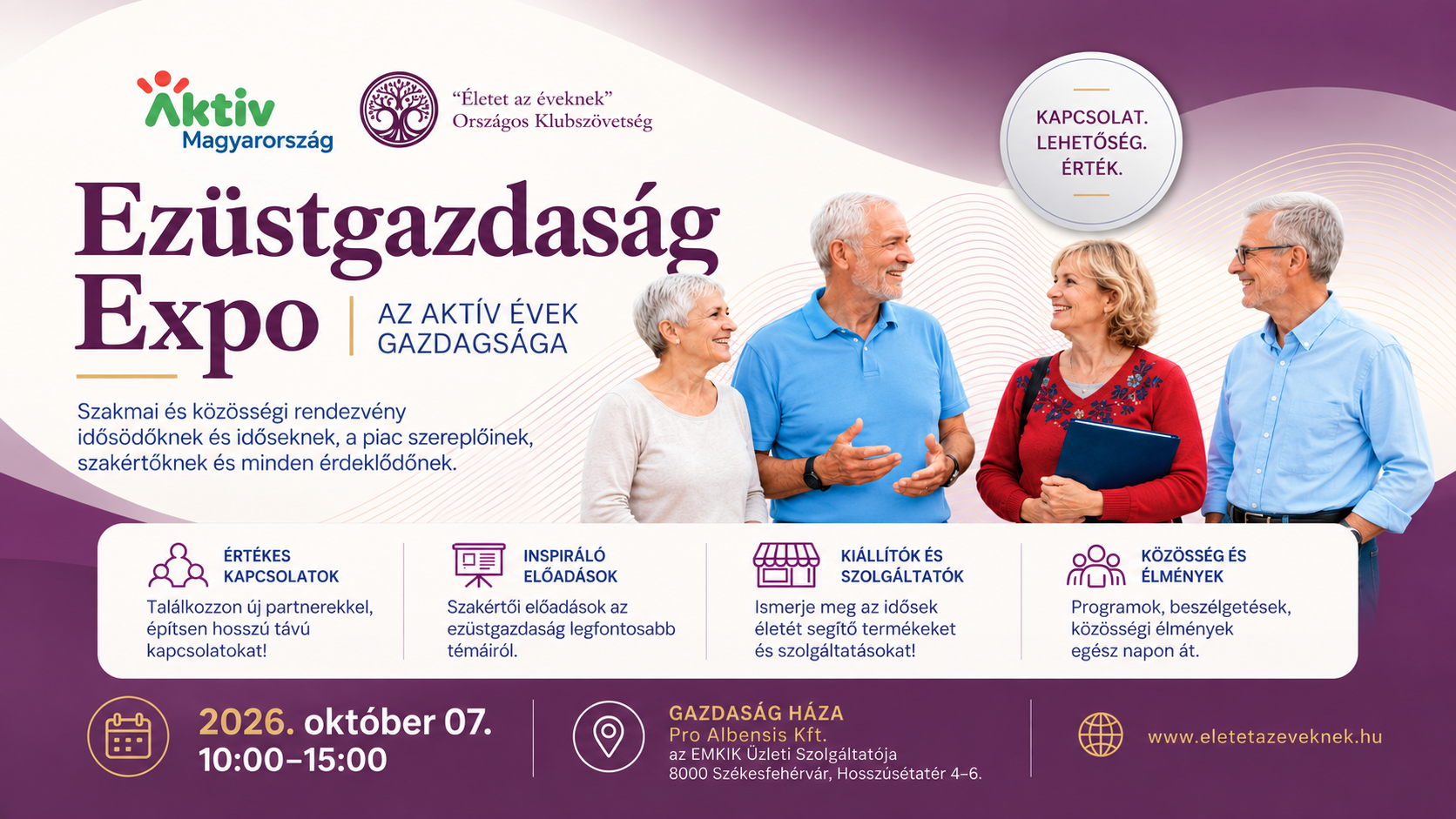 Ezüstgazdaság Expo Székesfehérvár